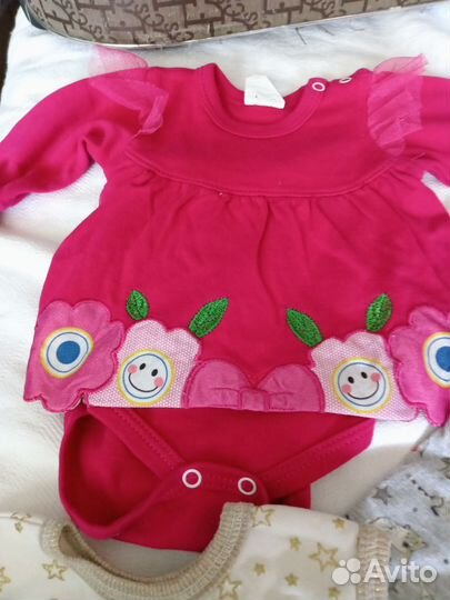 Платье боди для девочки