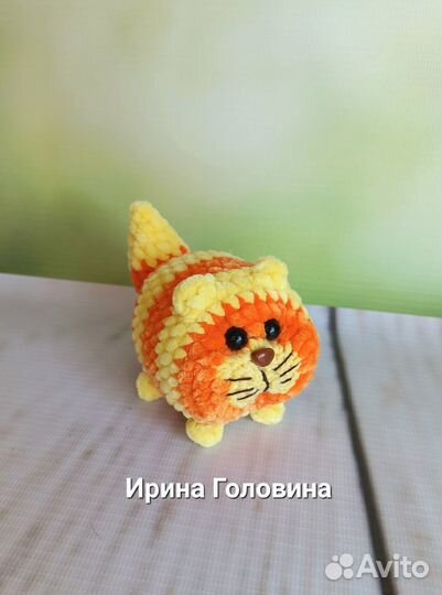 Котик символ 2023 игрушка ручная работа