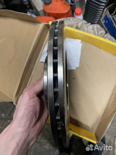 Диск тормозной передний вентилируемый ford Volvo