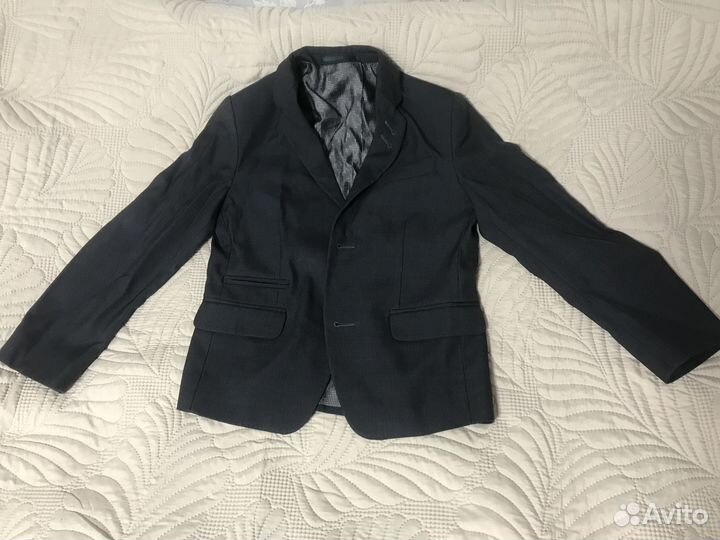 Пиджак школьный для мальчика 134