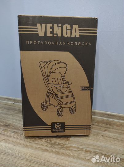 Коляска прогулочная Venga, новая, всесезонная