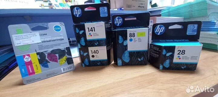 Картриджи для струйного принтера HP 141