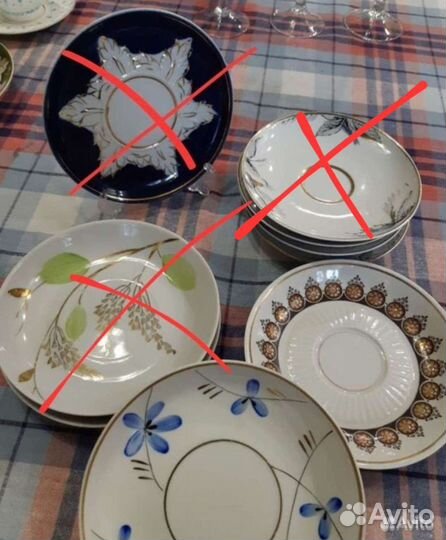 Блюдца СССР