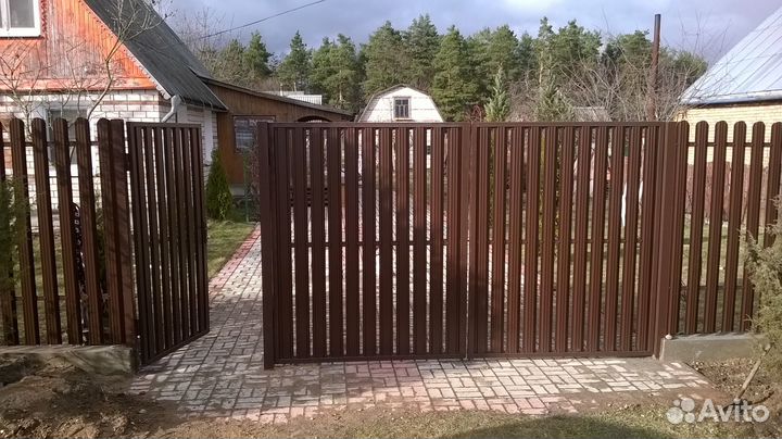 Ворота распашные
