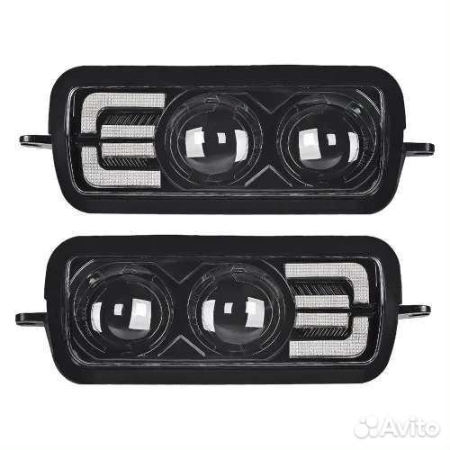 Подфарники (надфарники) светодиодные LED 