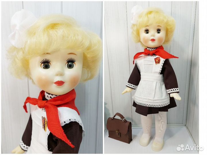 Куклы СССР школьницы пионерки