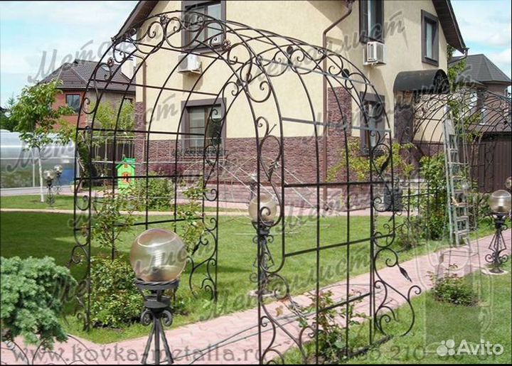 Садовые арки. Перголы. Шпалеры