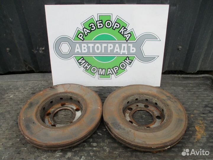 Диск тормозной передний Volkswagen Polo 1.6 2010г