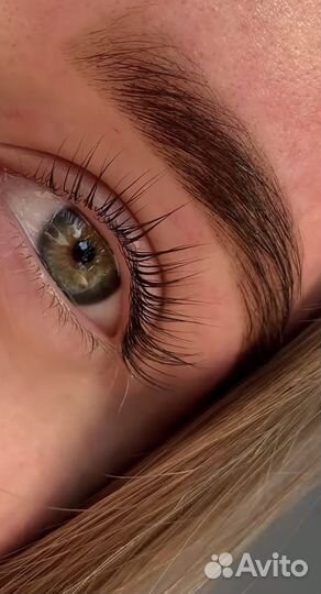 Ламинирование ресниц, брови