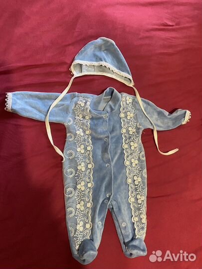 Комплект на выписку для мальчика