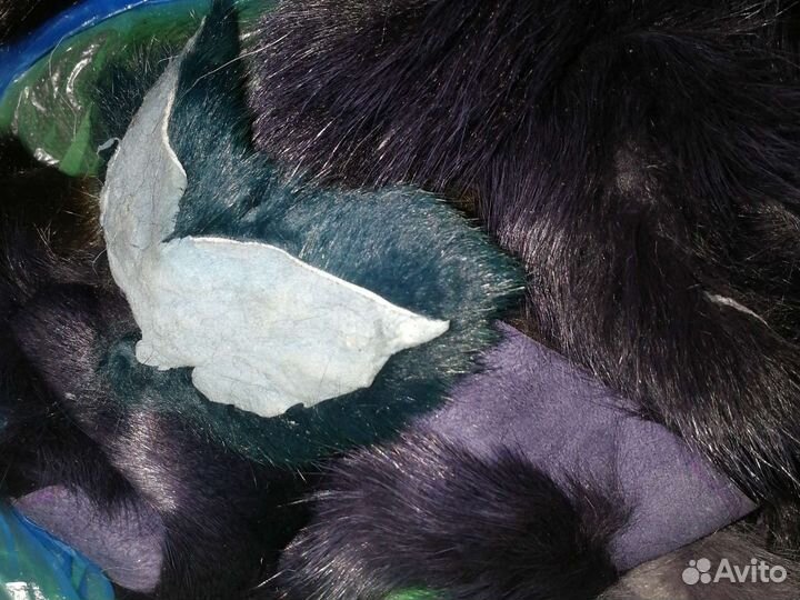 Мех натуральный лоскут