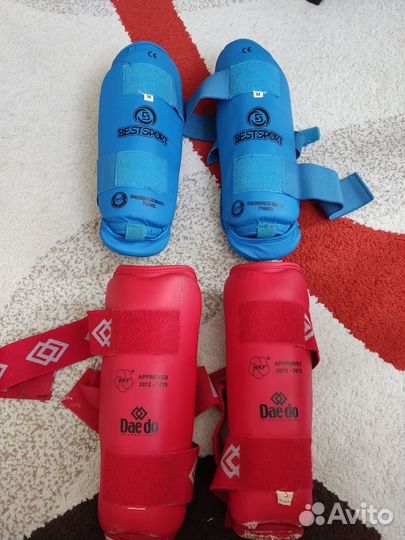 Защита голени каратэ