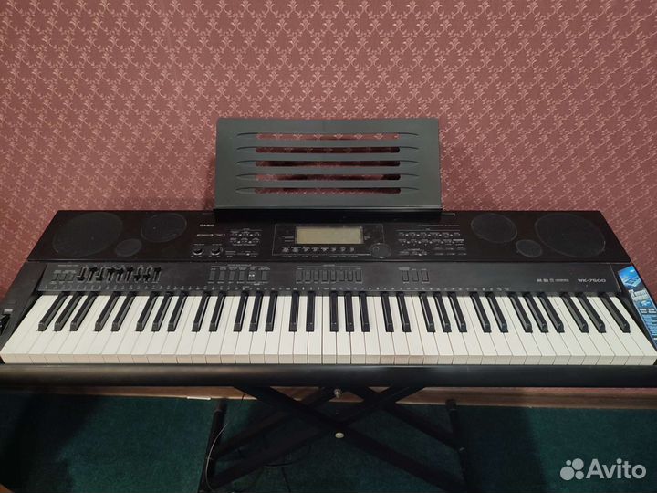 Синтезатор casio wk-7500