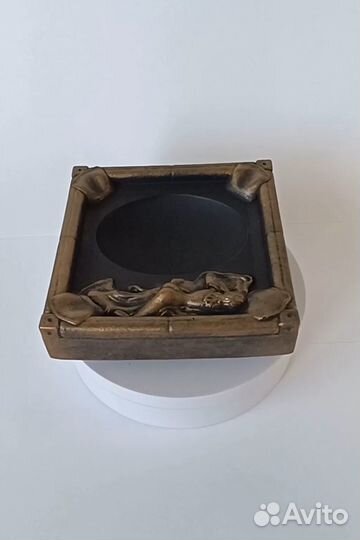 Пепельница ручной работы Afrodita bronze