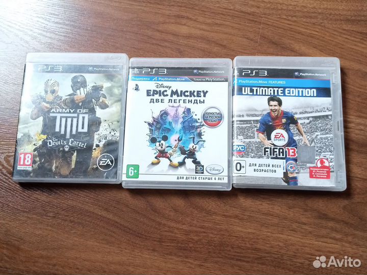 Игры для приставок ps3 б/у