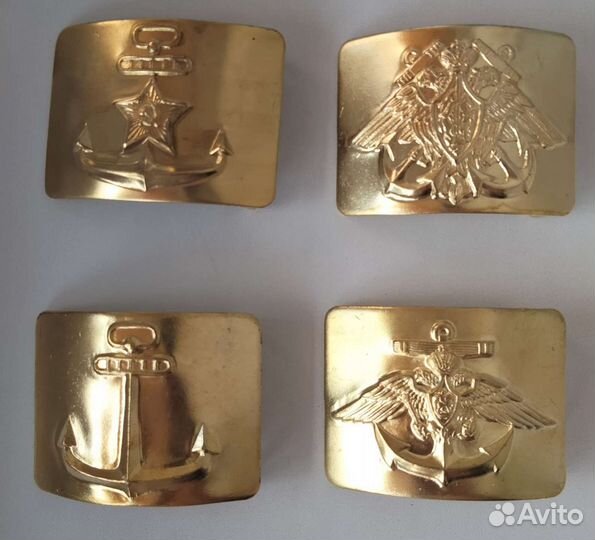 Бляхи латунные и ремни из натуральной кожи