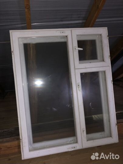 Оконный блок деревянный