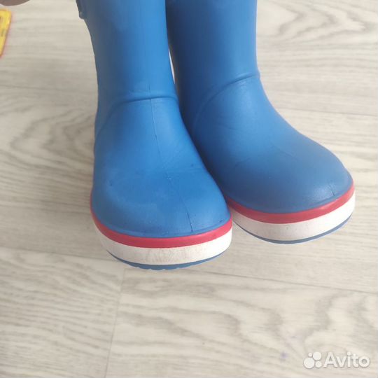 Сапоги резиновые на мальчика Crocs c10