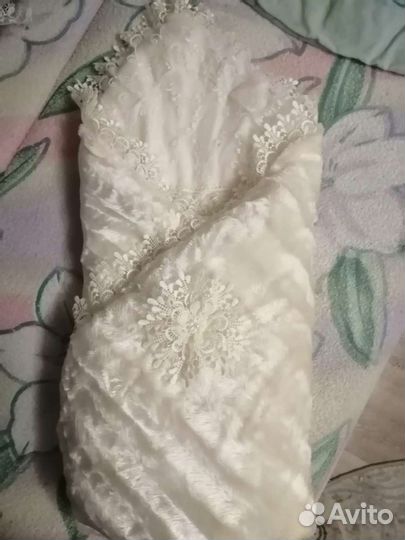 Зимний конверт на выписку