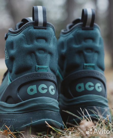 Nike acg air zoom gaiadome gore tex green