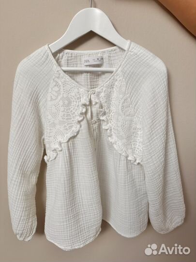 Блузки zara для девочки