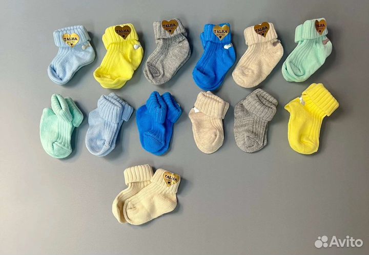Носочки для новорожденного