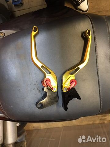 Рычаги тормоза и сцепления с грузиками