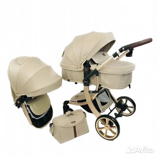 Коляска трансформер 608 с реверсным блоком