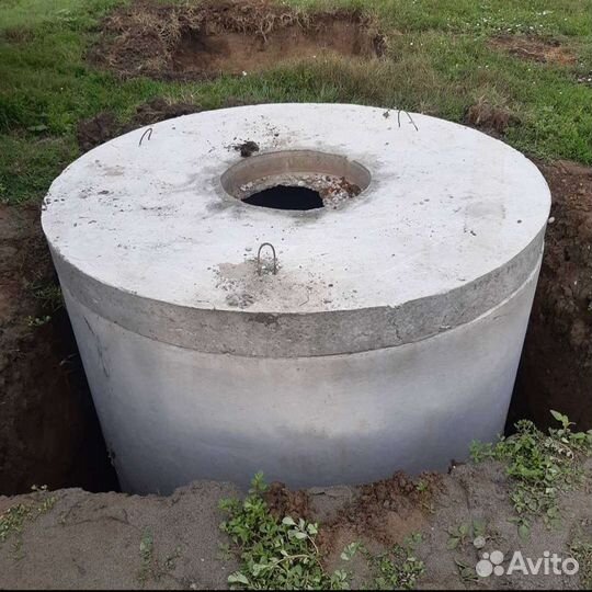 Бетонные жби кольца