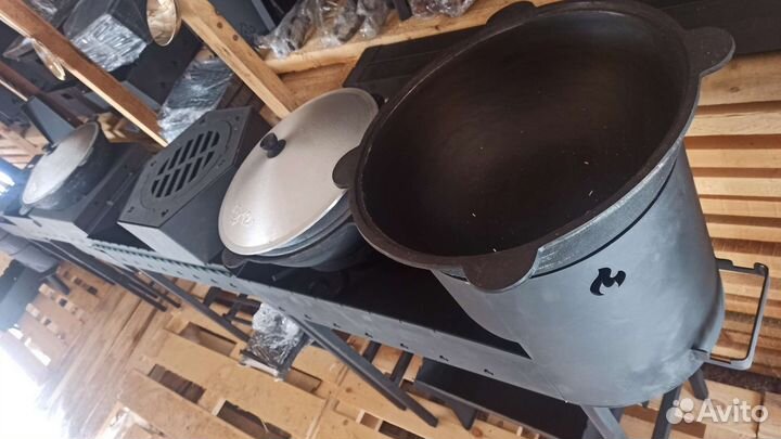 Казан чугунный