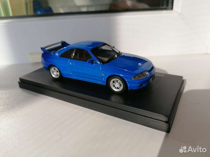 Nissan skyline bcnr 33 синий