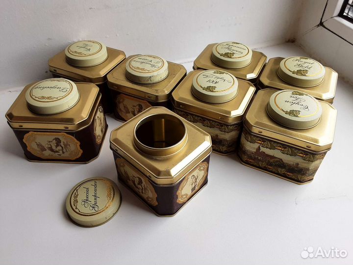 Баночки для чая (ёмкости для хранения)