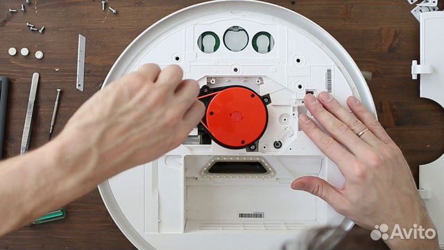 Как разобрать робот пылесос xiaomi