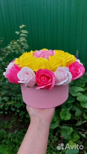 Цветы из мыла