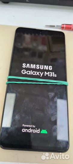 Дисплей samsung M31S оригинальный настоящий