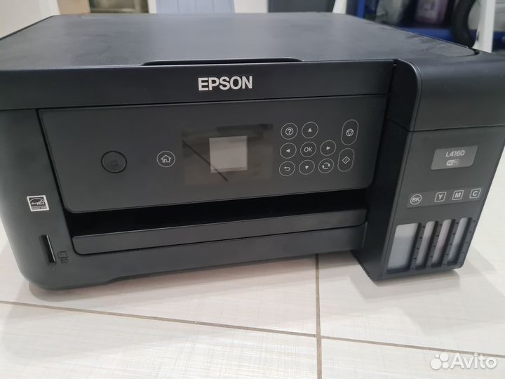 Принтер epson L4160 + комплект чернил
