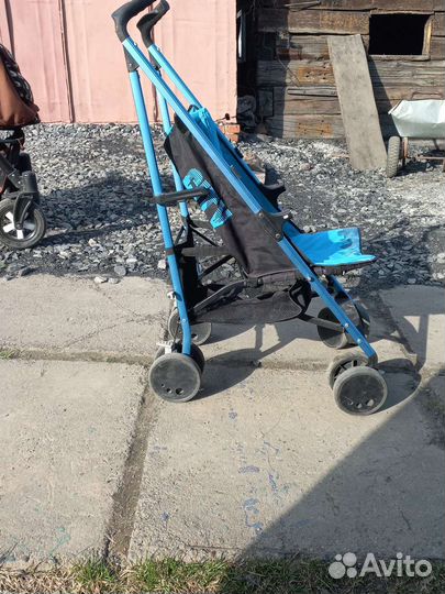 Прогулочная коляска трость бу