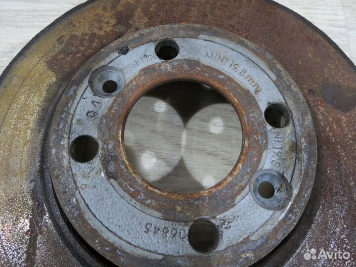 Диск тормозной передний левый LADA Vesta