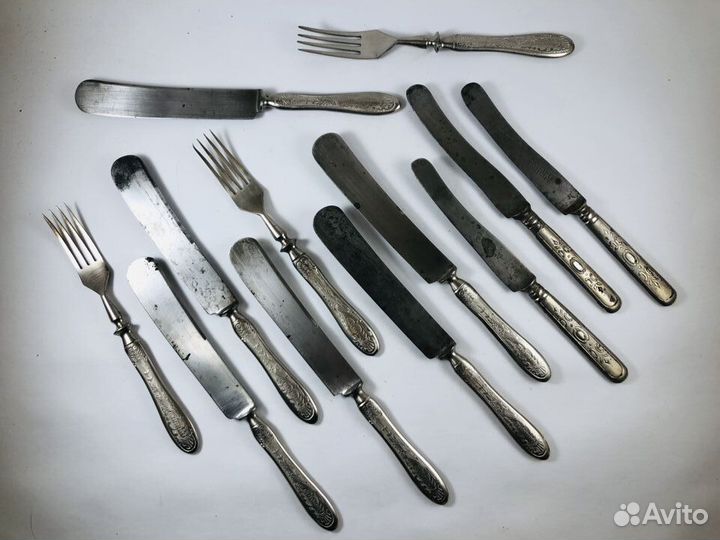 Столовые ножи и вилки Vitting,Solingen и Городищи