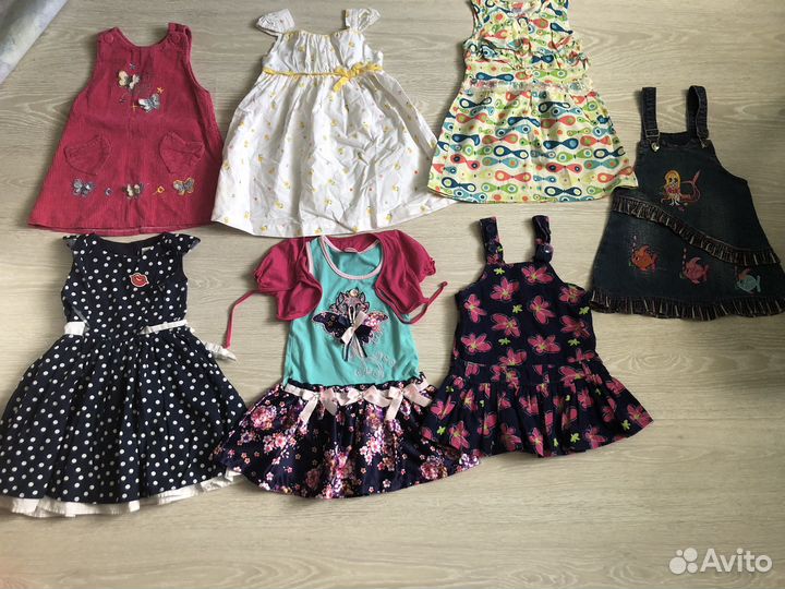 Детские вещи пакетом на девочку 92 98