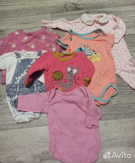 Вещи пакетом на девочку от 0,6 до 1 г