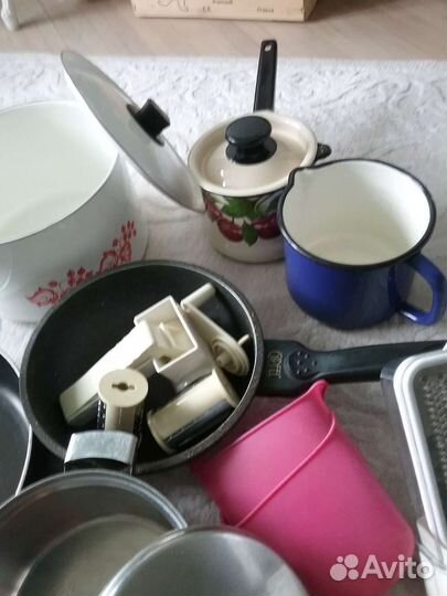 Посуда для приготовления пищи новая и немного б/у