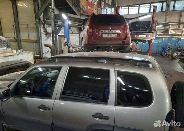 Рейлинги на крышу niva chevrolet