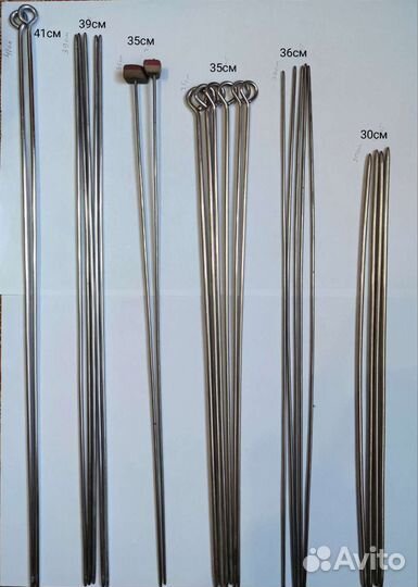 Спицы для вязания. Крючки