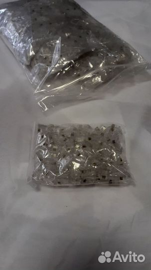 Коннектор RJ-11 UTP 6P-4C (100 шт.)