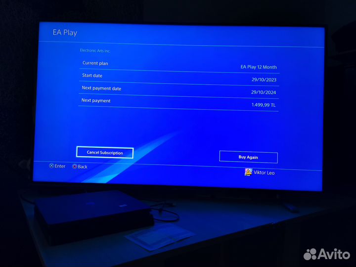 Sony PS4 Slim - 2208B 1tb