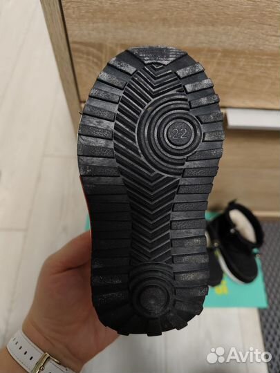 Сапоги дутики детские 22