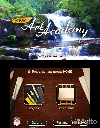 New Art Academy, б/у, английский (3DS)