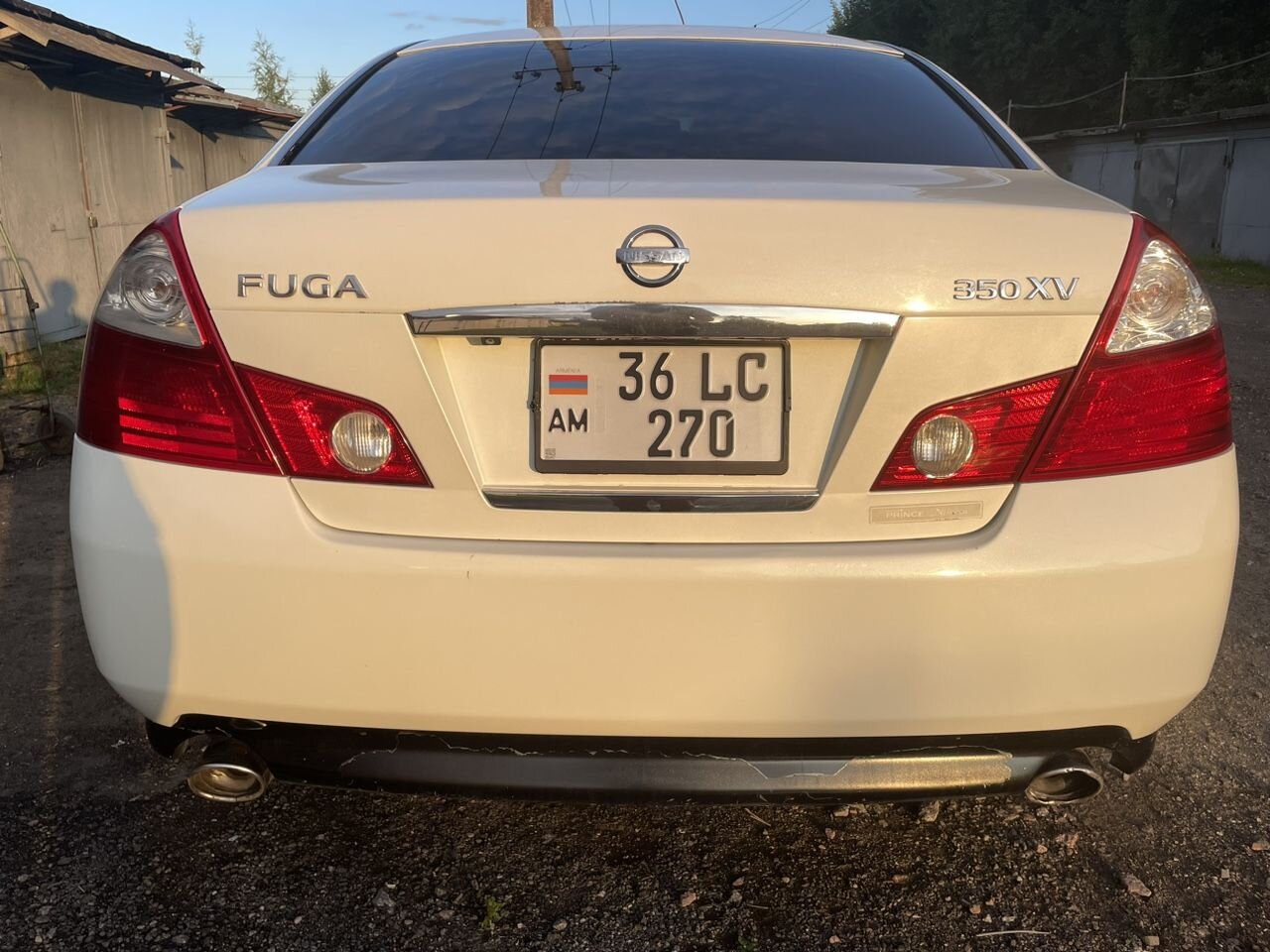 Nissan Fuga: фото из отзыва