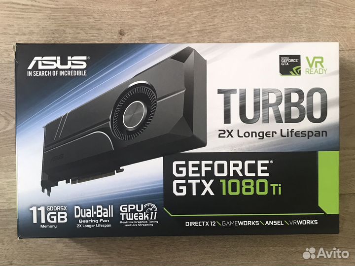 Видеокарта geforce gtx 1080ti